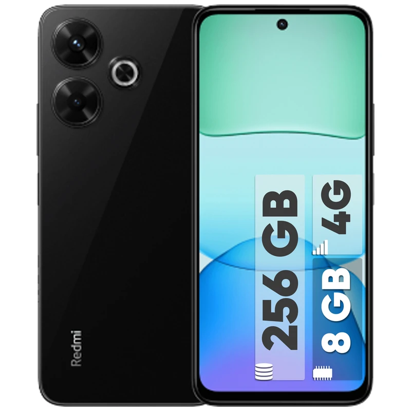 گوشی موبایل استوک مدل redmi 13 با حافظه 256 گیگابایت و رم 8 گیگابایت