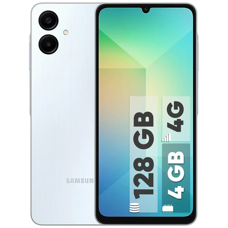 گوشی موبایل استوک سامسونگ مدل Galaxy A06 دو سیم کارت ظرفیت 128 گیگابایت و رم 4 گیگابایت