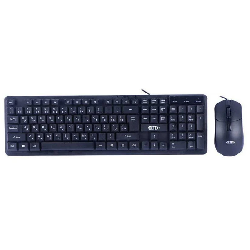 کیبورد و ماوس باسیم دتکس +DETEX  مدل DK706