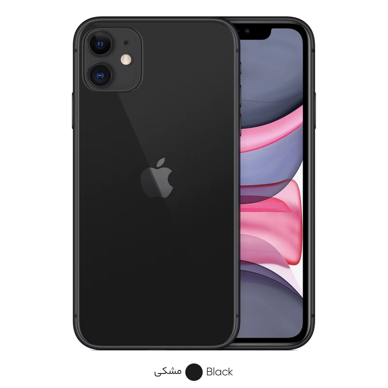 گوشی موبایل استوک اپل مدل iPhone 11 تک سیم‌ کارت ظرفیت 64 گیگابایت و رم 4 گیگابایت