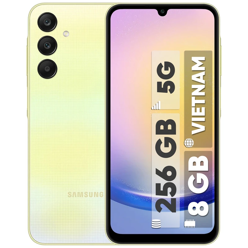 گوشی موبایل سامسونگ استوک مدل Galaxy A25 دو سیم کارت 256 گیگابایت رم 8 گیگابایت ویتنام