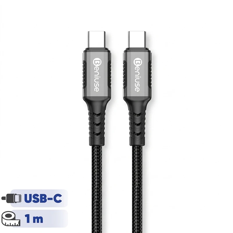 کابل شارژ Beniuse Type-C To Type-C مدل BE-CA04 60W