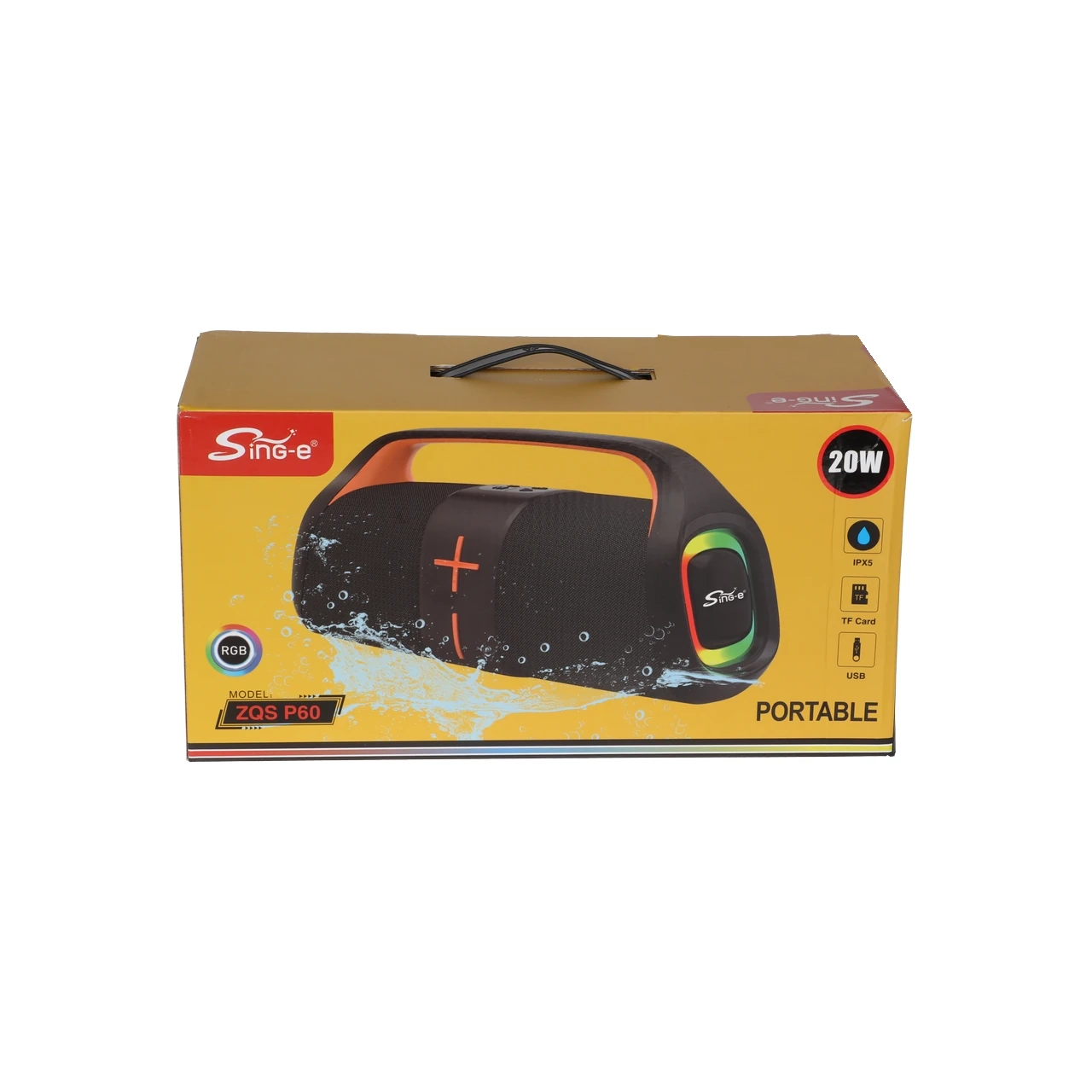 اسپیکر بی سیم Sing-e ضد آب مدل ZQS P60