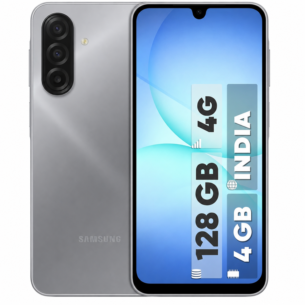 گوشی موبایل سامسونگ مدل Galaxy A17 4G دو سیم کارت ظرفیت 128 گیگابایت و رم 4 گیگابایت - هند