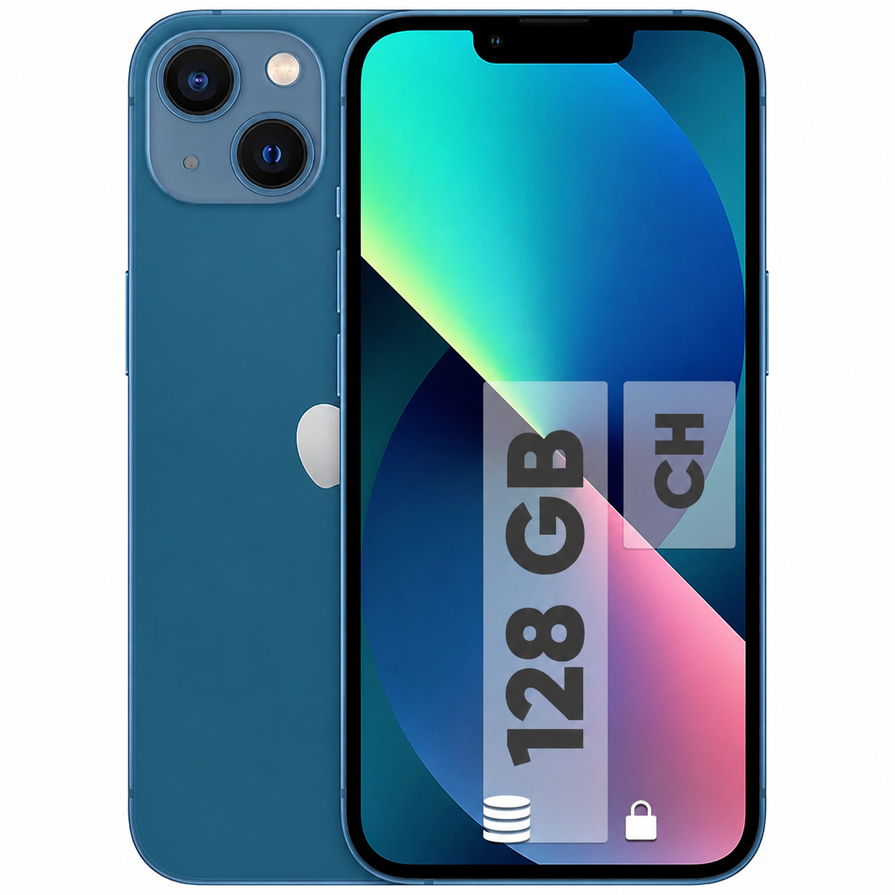 گوشی موبایل استوک اپل مدل iPhone 13 CH دو سیم‌ کارت ظرفیت 128 گیگابایت و رم 4 گیگابایت -اکتیو