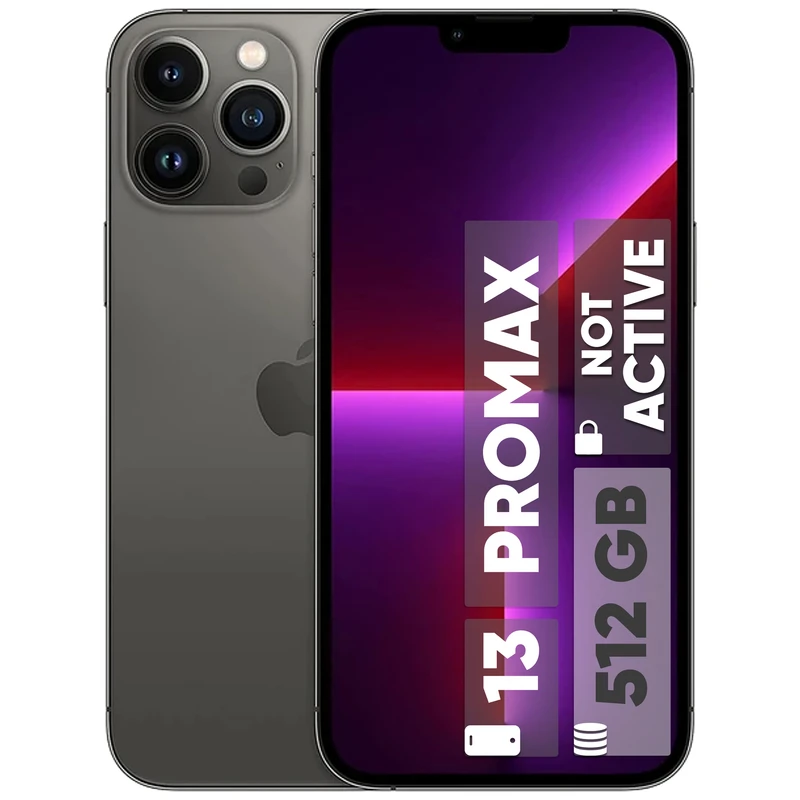 گوشی موبایل استوک اپل مدل iPhone 13 Pro Max  دو سیم‌ کارت ظرفیت 512 گیگابایت و رم 6