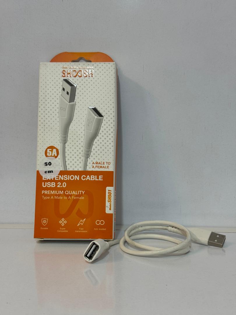 کابل افزایش طول usb 0.5m
