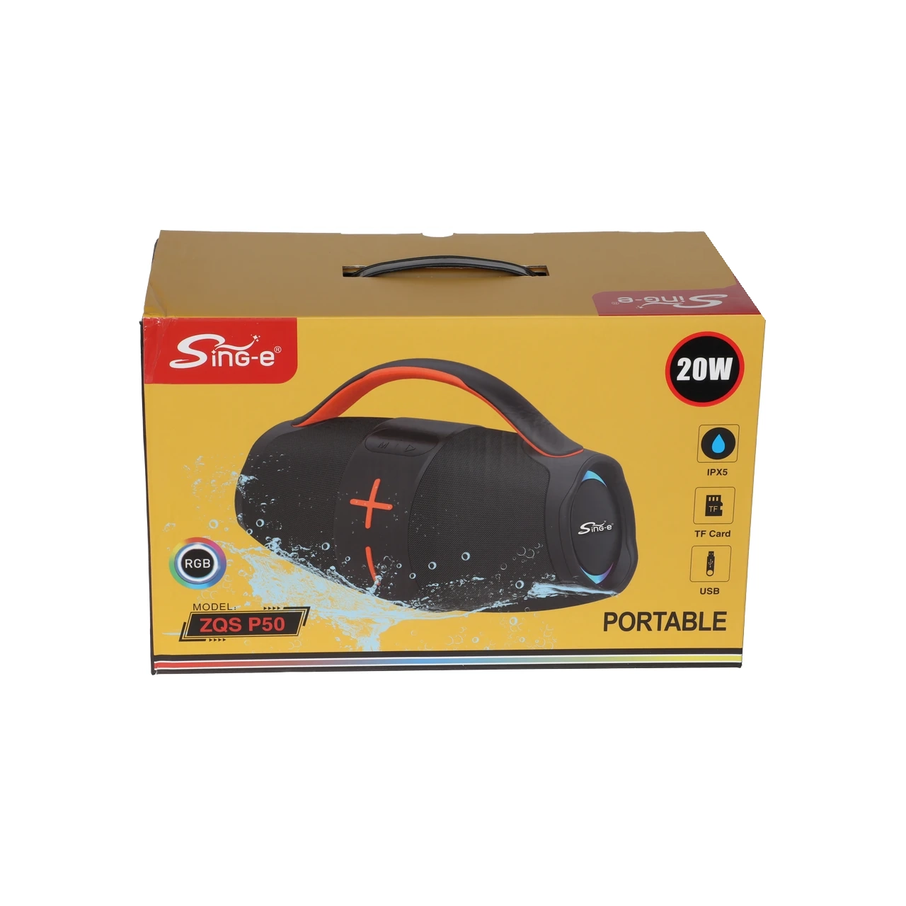اسپیکر بی سیم Sing-e ضد آب مدل ZQS P50