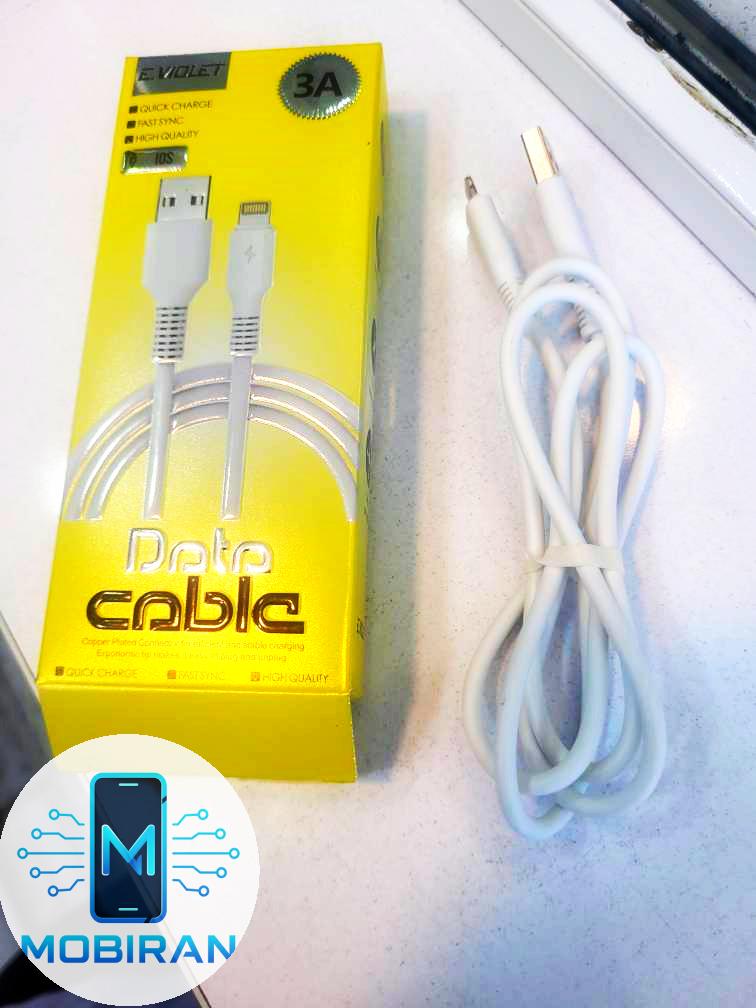 کابل آیفون مدل violet usb to lightening