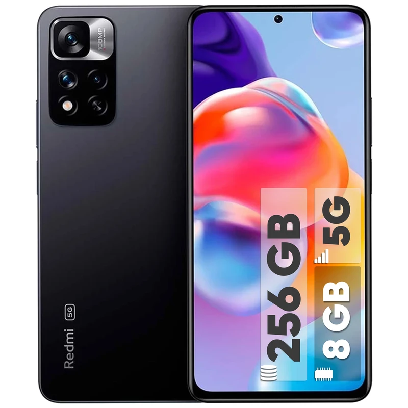 گوشی استوک مدل redmi note 11 pro plus 5G با حافظه 256 گیگابایت و رم 8 گیگابایت
