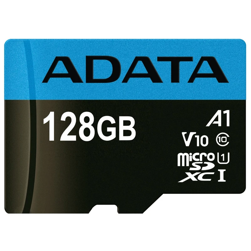 کارت حافظه microSDXC ای دیتا  کلاس 10 استاندارد UHS-I سرعت 100MBps ظرفیت 128 گیگابایت